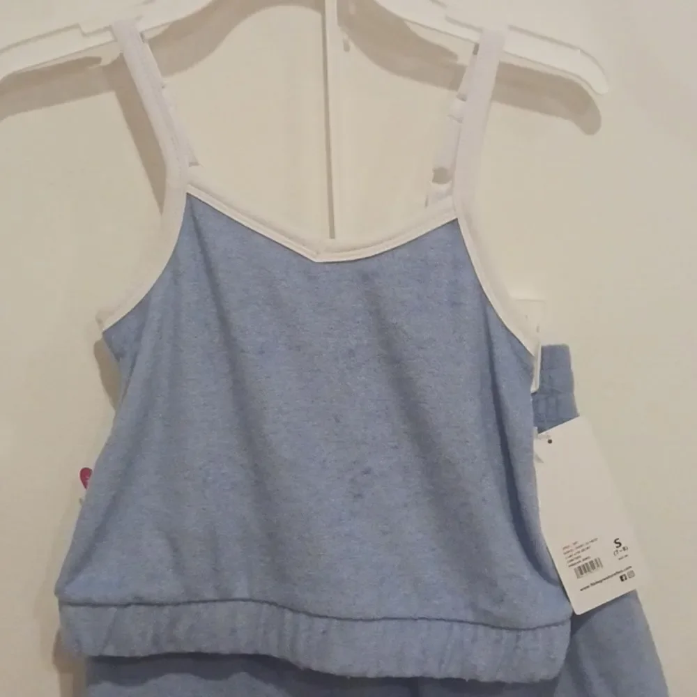90 Degrees By Reflex Girls 2 Piece Towel Terry Sunkiss Cami & Skort